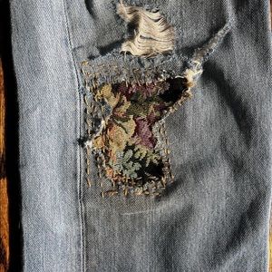 Patched Levi 501s